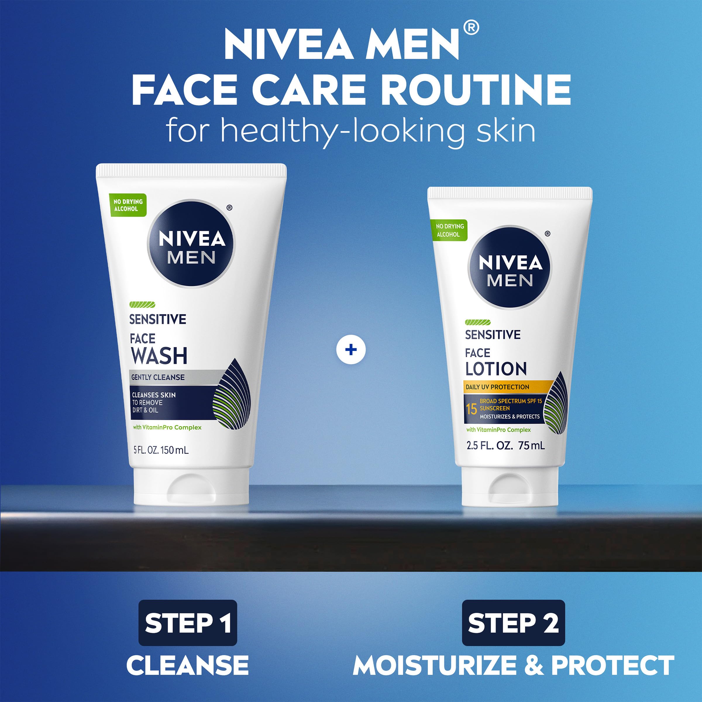 NIVEA MEN Sensitive Face Wash for men in everyday skincare
