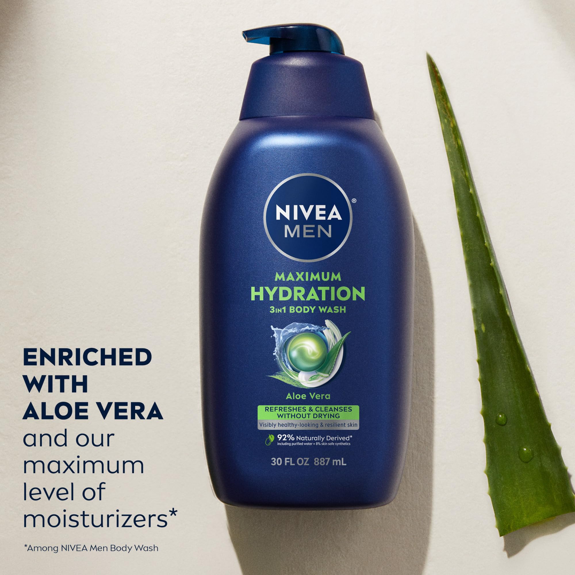 NIVEA MEN Sin microplásticos para cuidado responsable