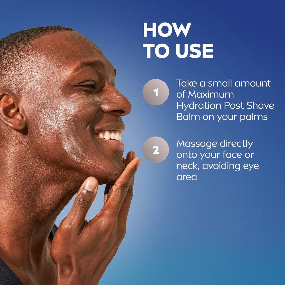 NIVEA MEN 24-hour hydration potential after regular shaving use