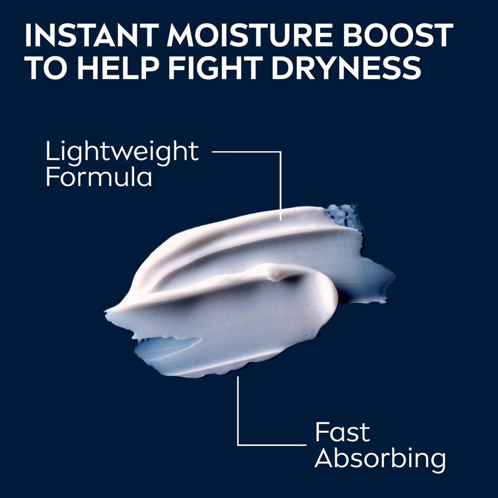 NIVEA MEN SPF 15 UV protection graphic conveying broad spectrum defense.