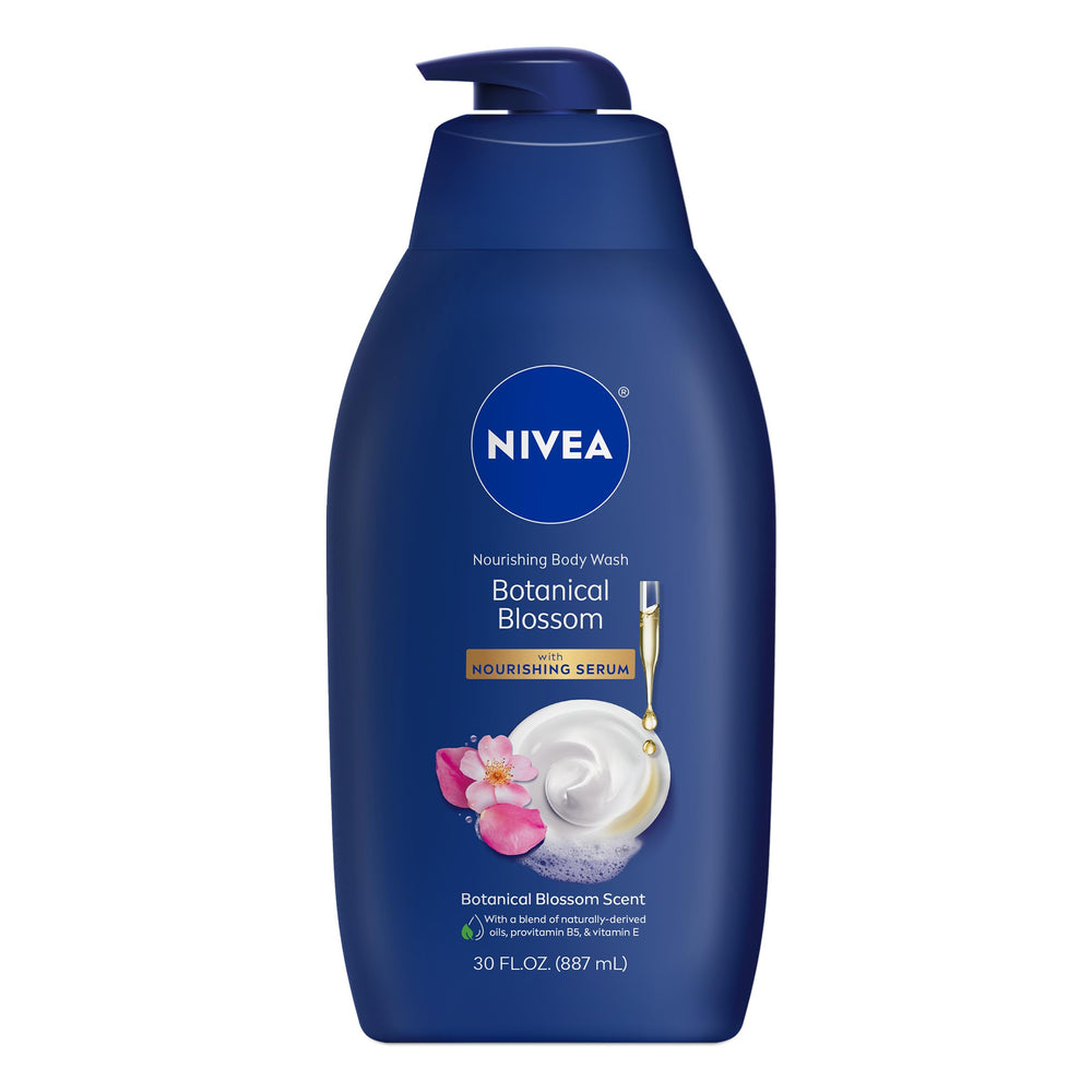 NIVEA Nutritiva Ducha Botella: hidratación suave para piel seca.