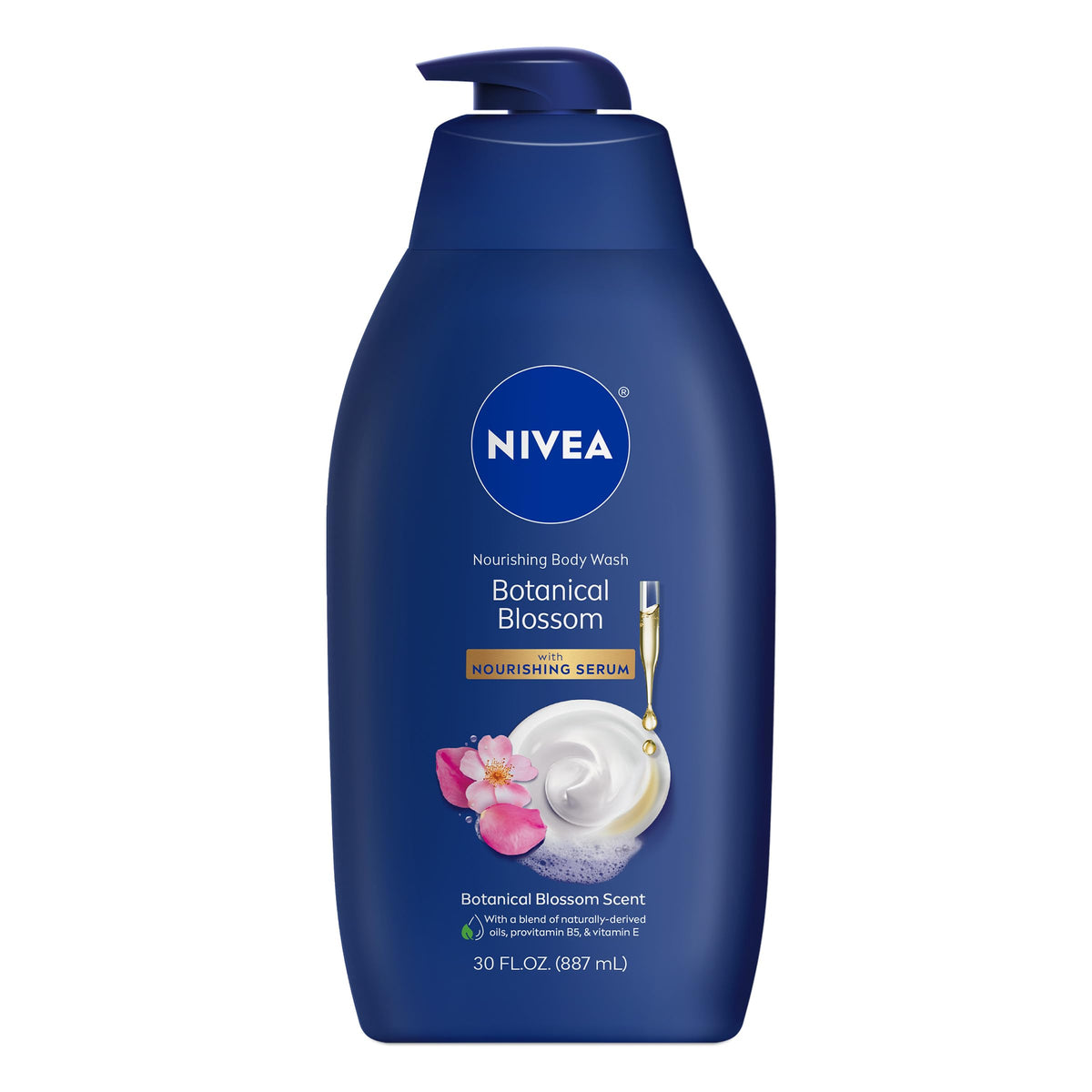 NIVEA Nutritiva Ducha Botella: hidratación suave para piel seca.