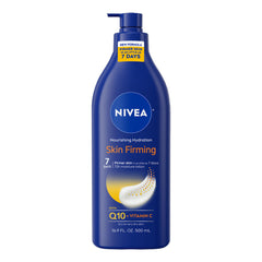 NIVEA Nutritiva Hidratación Cuerpo, botella con pump para aplicación suave.