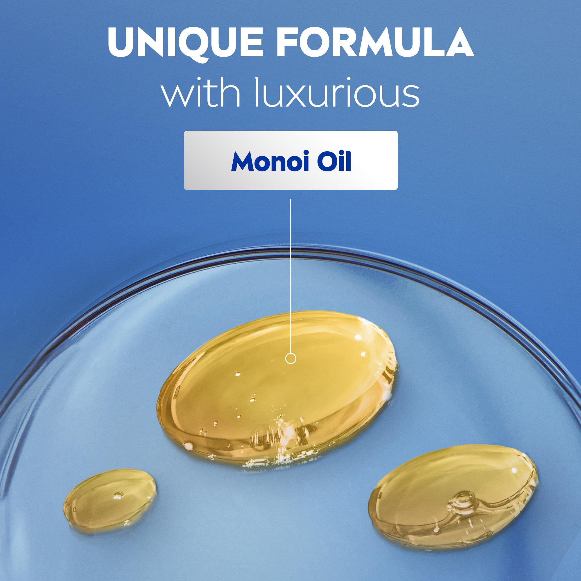 NIVEA coconut Monoi bottle emphasizes 48-hour moisture for persistent hydration