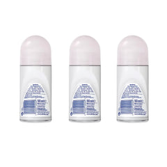 NIVEA Pearl & Beauty Roll-On, aplicador rápido, sin irritación para piel sensible.