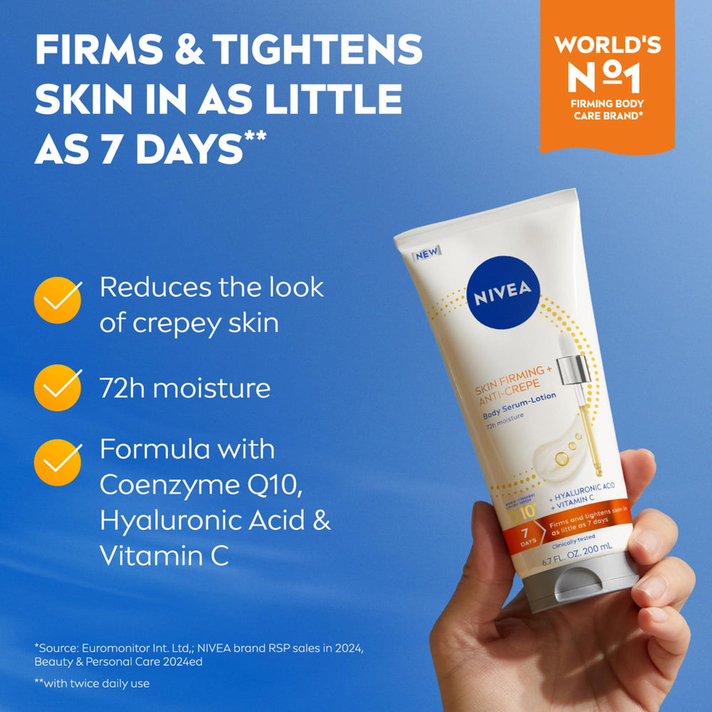 NIVEA Q10 Hialurónico Vitamina C: nutrición para piel firme