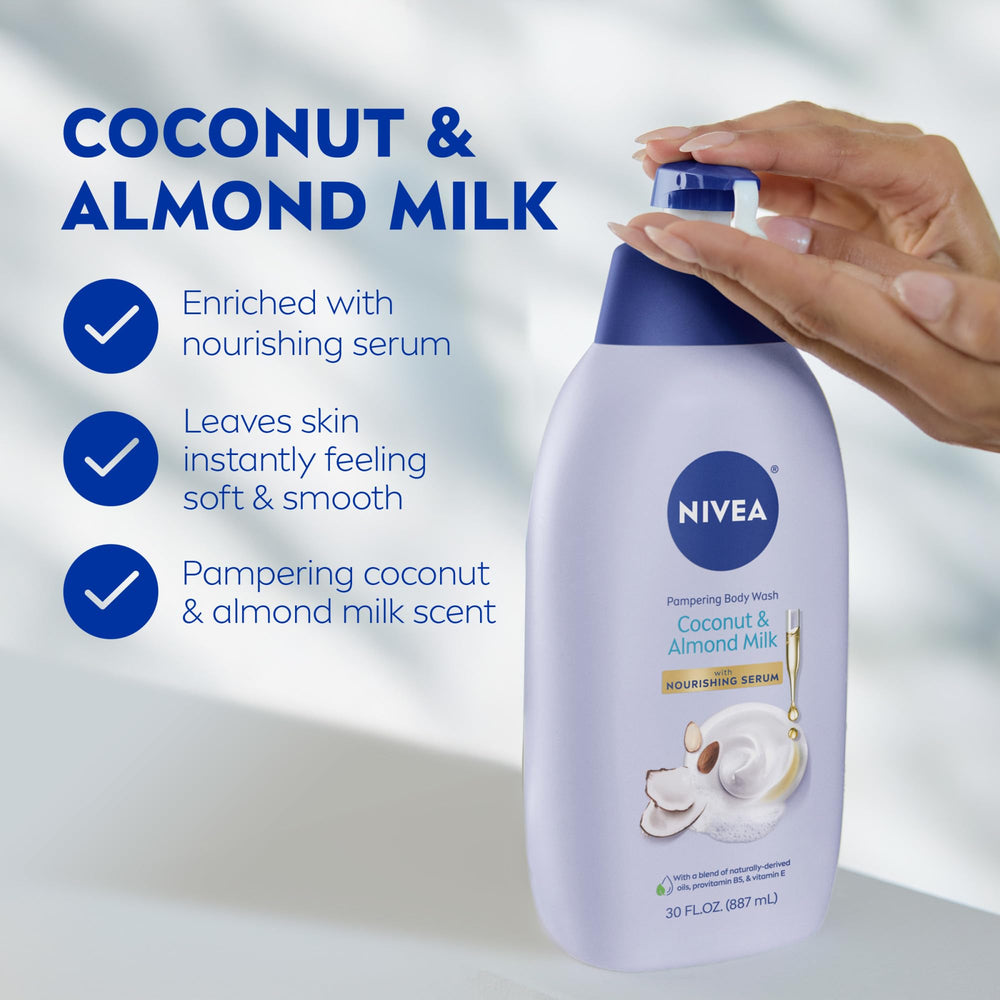 NIVEA Sérum Nutritivo con aceites naturales para piel suave.