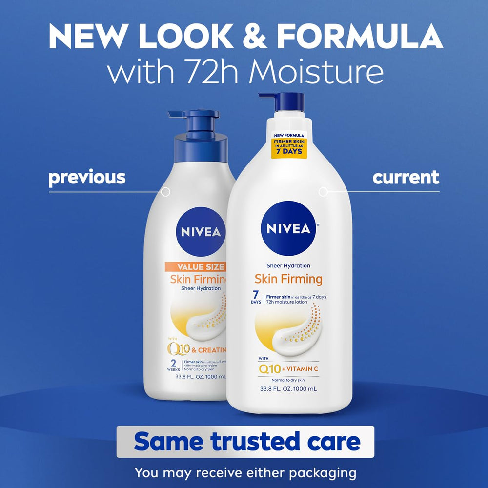NIVEA Sheer Hydration: textura cremosa que hidrata piel normal a seca