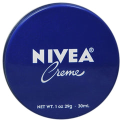 NIVEA Skin Creme 1 oz tin, versatile moisturizer for face, hands, and body.