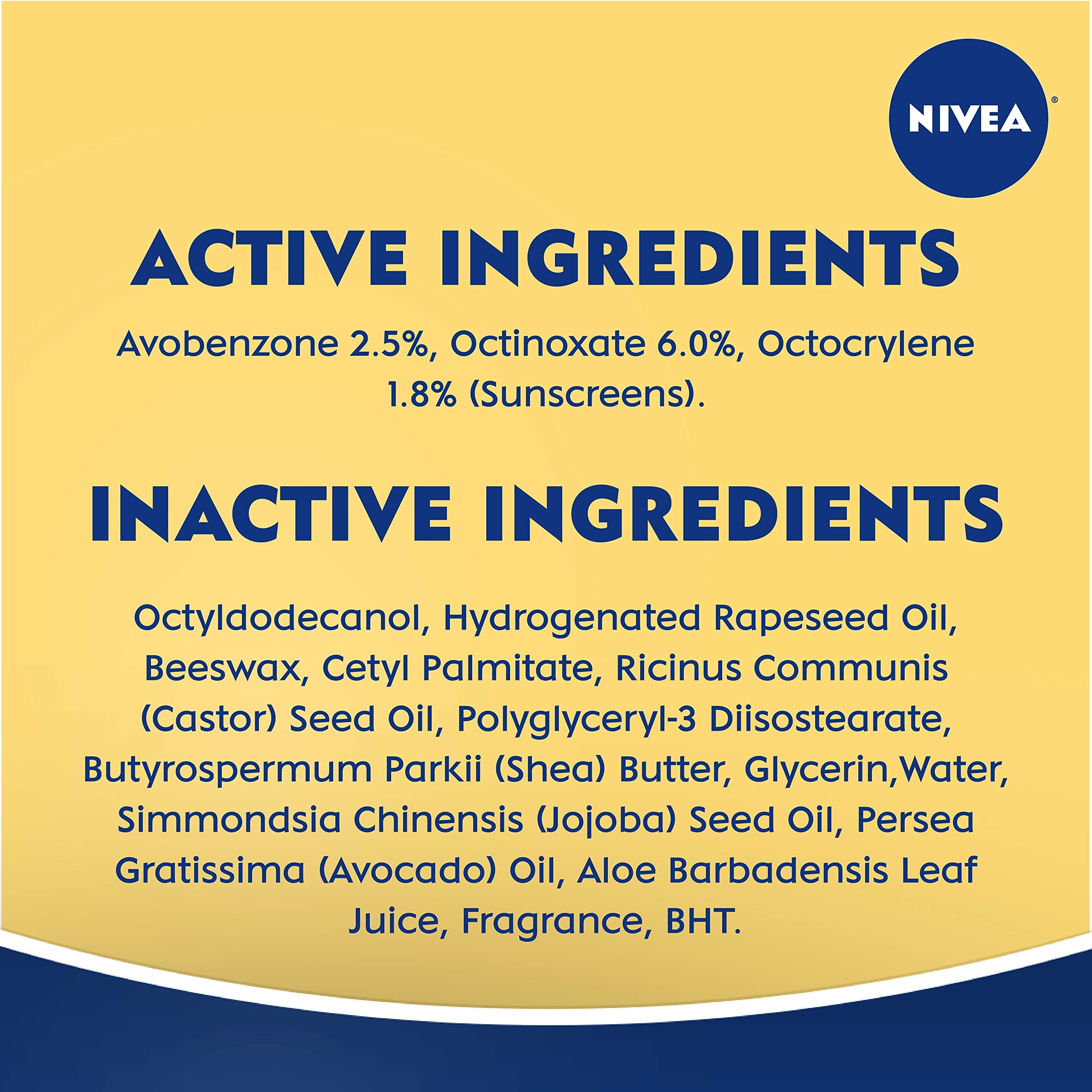 NIVEA Smoothness sin aceite mineral: fórmula enriquecida para labios saludables.