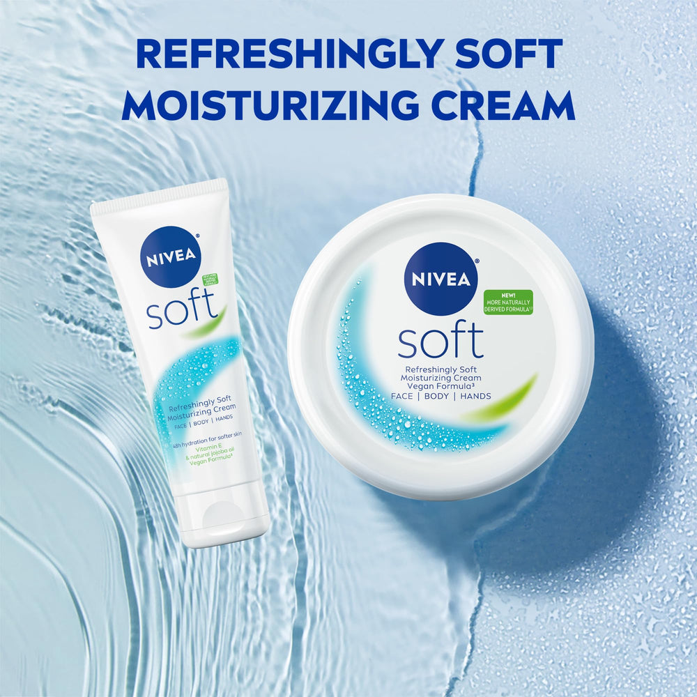 Apto para todo tipo de piel con NIVEA Soft.