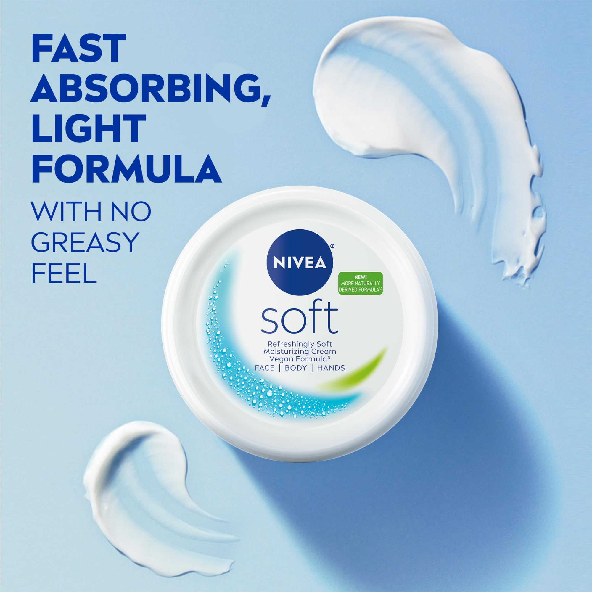 Vitamina E en NIVEA Soft aporta nutrición cutánea.