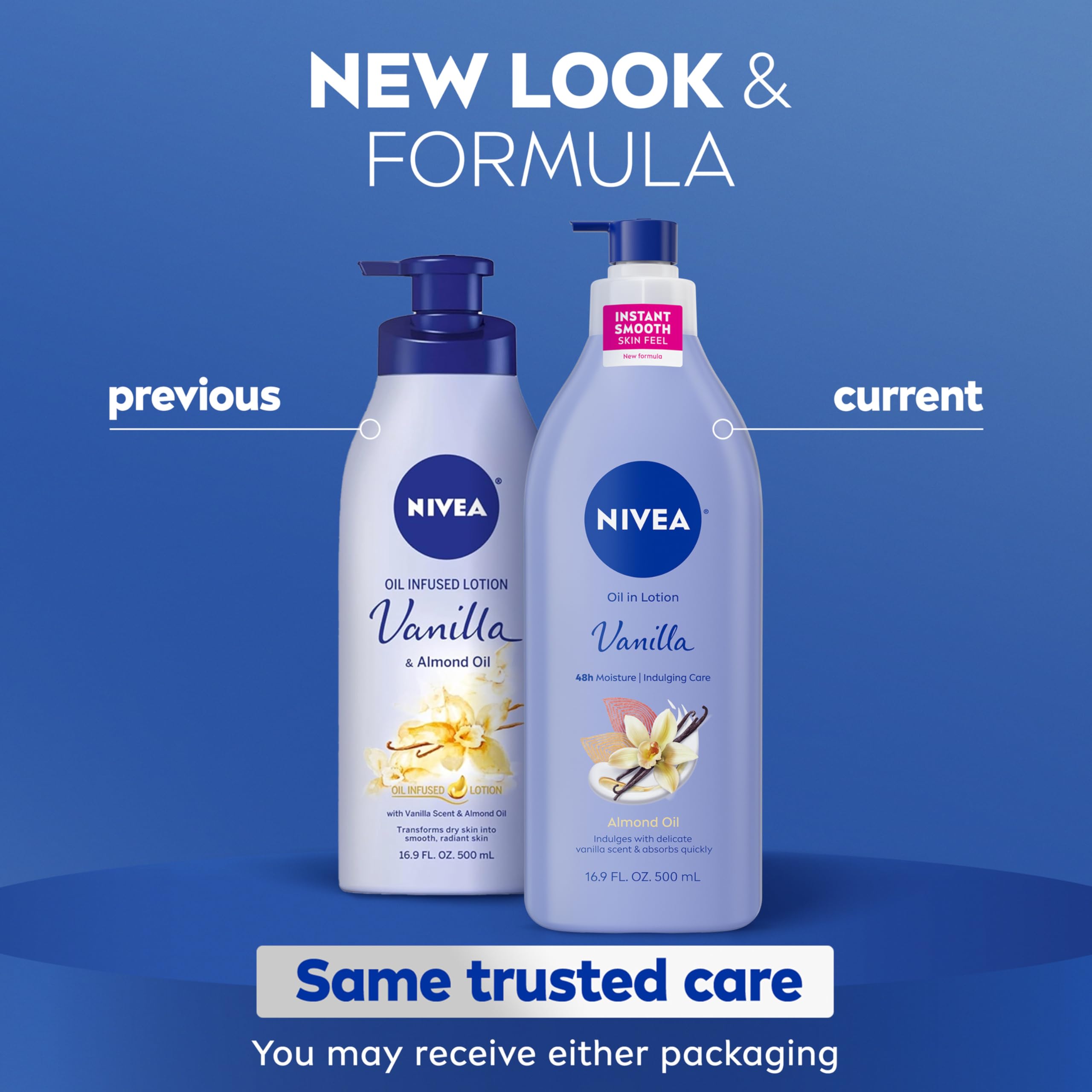 Textura de absorción rápida de NIVEA para piel seca sin grasa