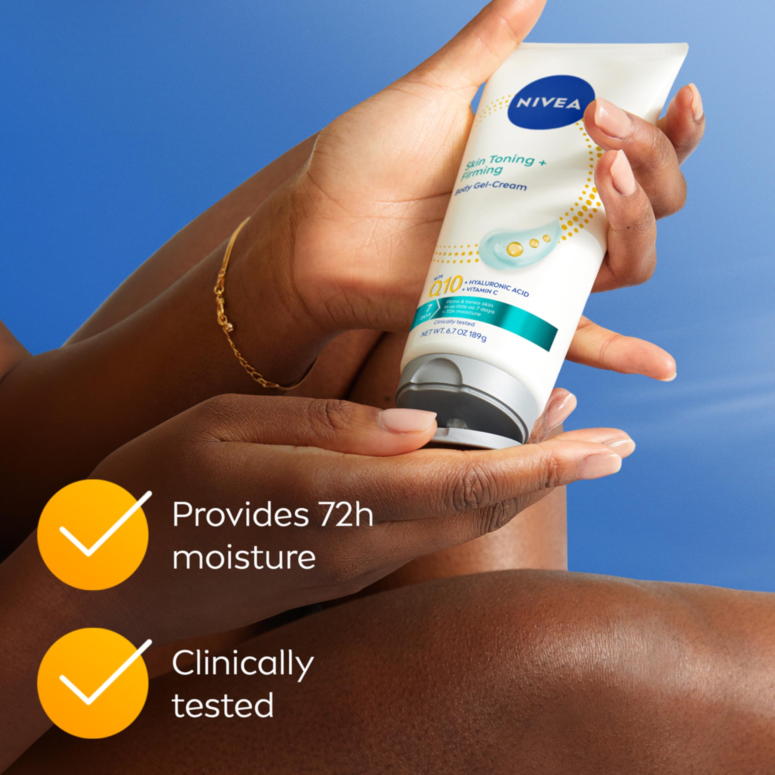 NIVEA Textura gel ligero refresca la piel al instante
