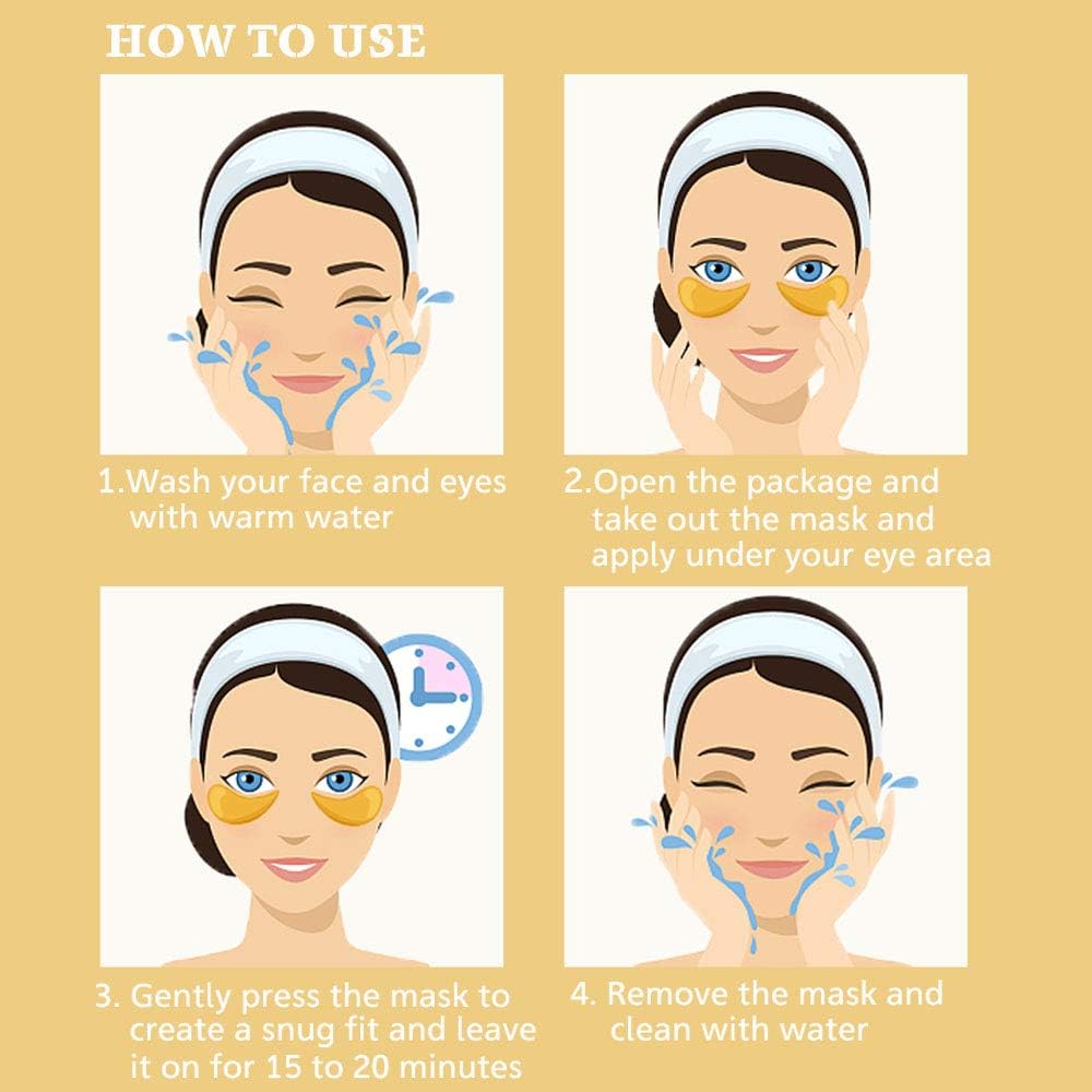 NIYET easy-to-use eye mask, no tools needed for quick pampering