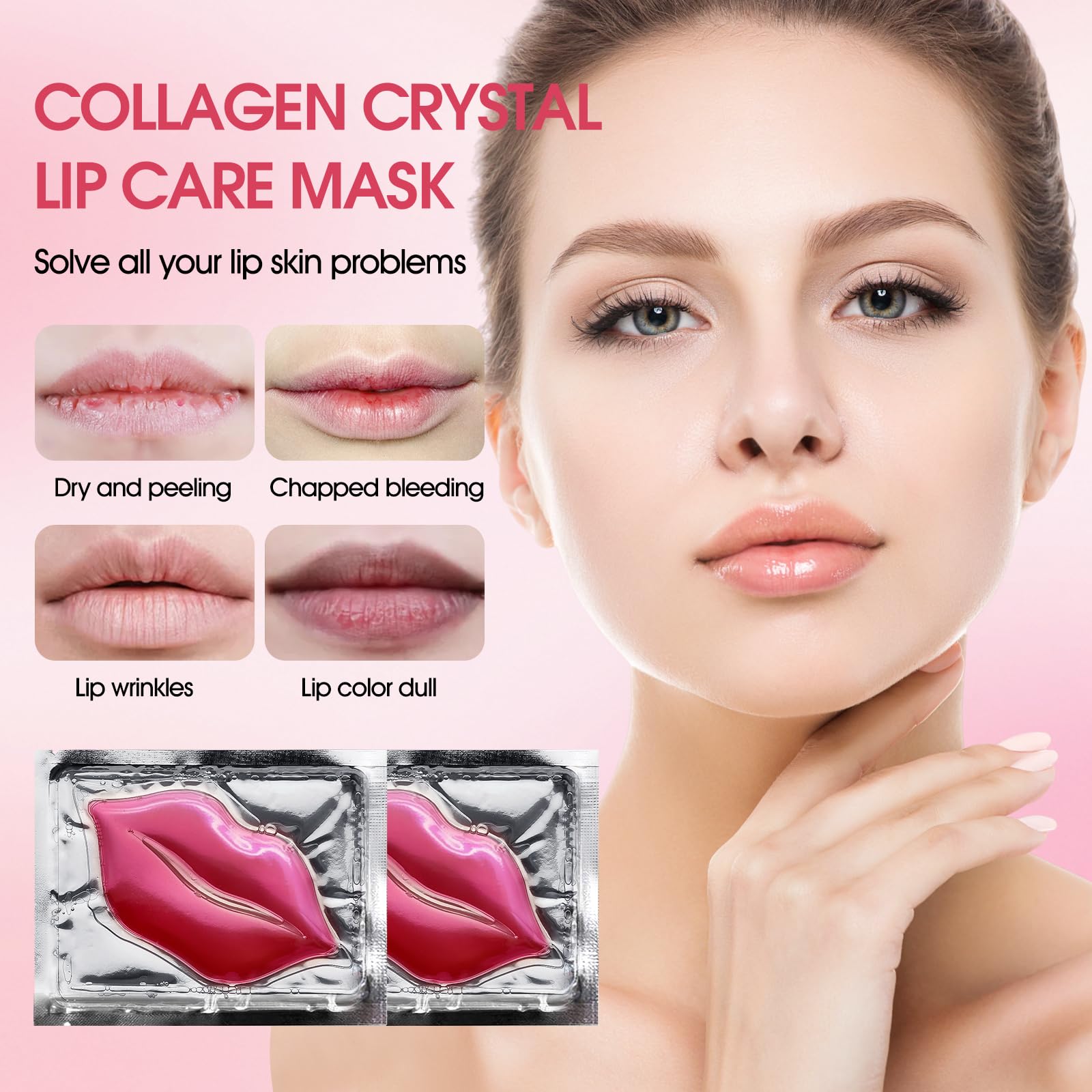 NIYET moisturizing lip mask sachet pack ready for on-the-go lip care.