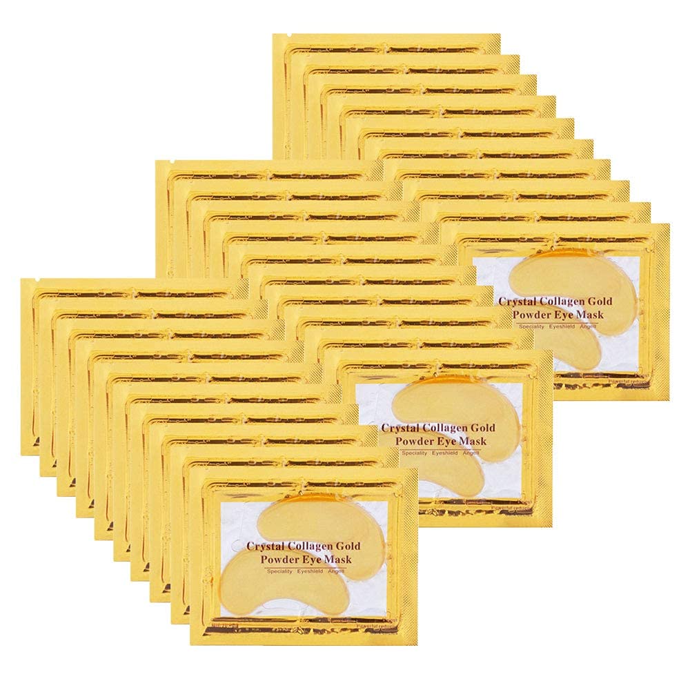 NIYET under eye collagen patches in gold gel for de-puffing and hydration
