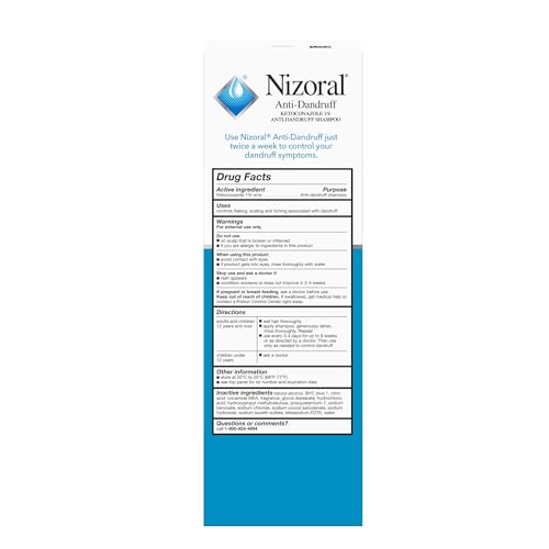 Nizoral brand signage display in store or marketing material