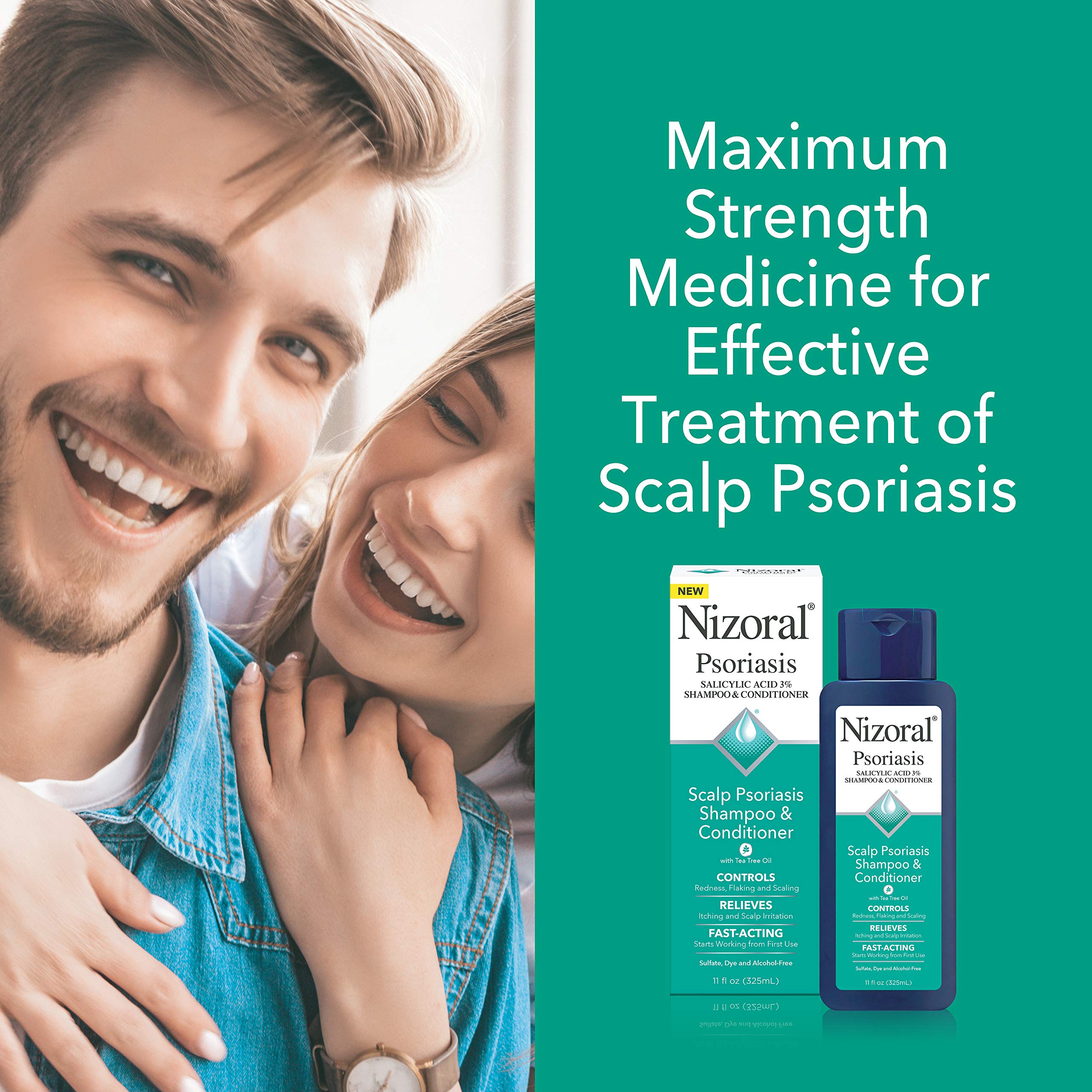 Nizoral cabello teñido: fórmula suave para cabello tratado.