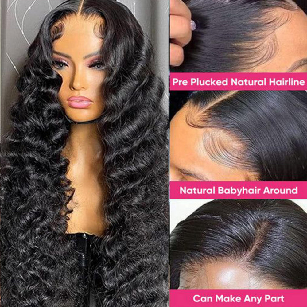 NKTU Natural hairline and 13x4 parting for versatile styling