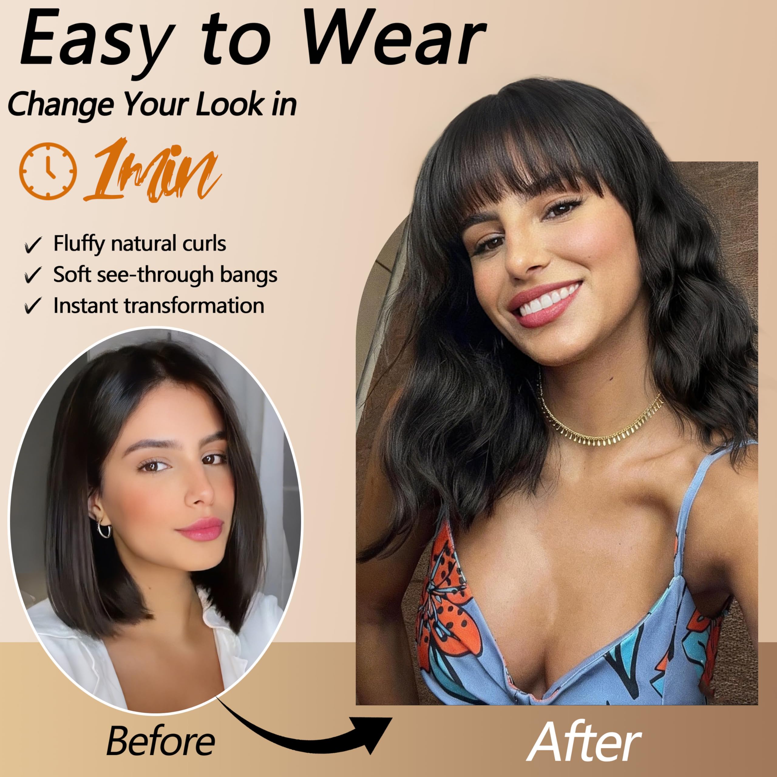 Nnzes wig gradient color adds depth and dimension