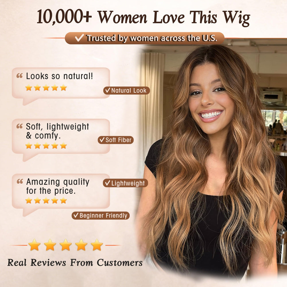 Nnzes party-ready wig with voluminous curls for festive looks.