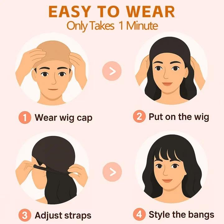 Nnzes wig care friendly, quick detangle and gentle wash.