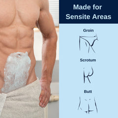 NO HAIR CREW timing for manscaping to tailor hair removal.