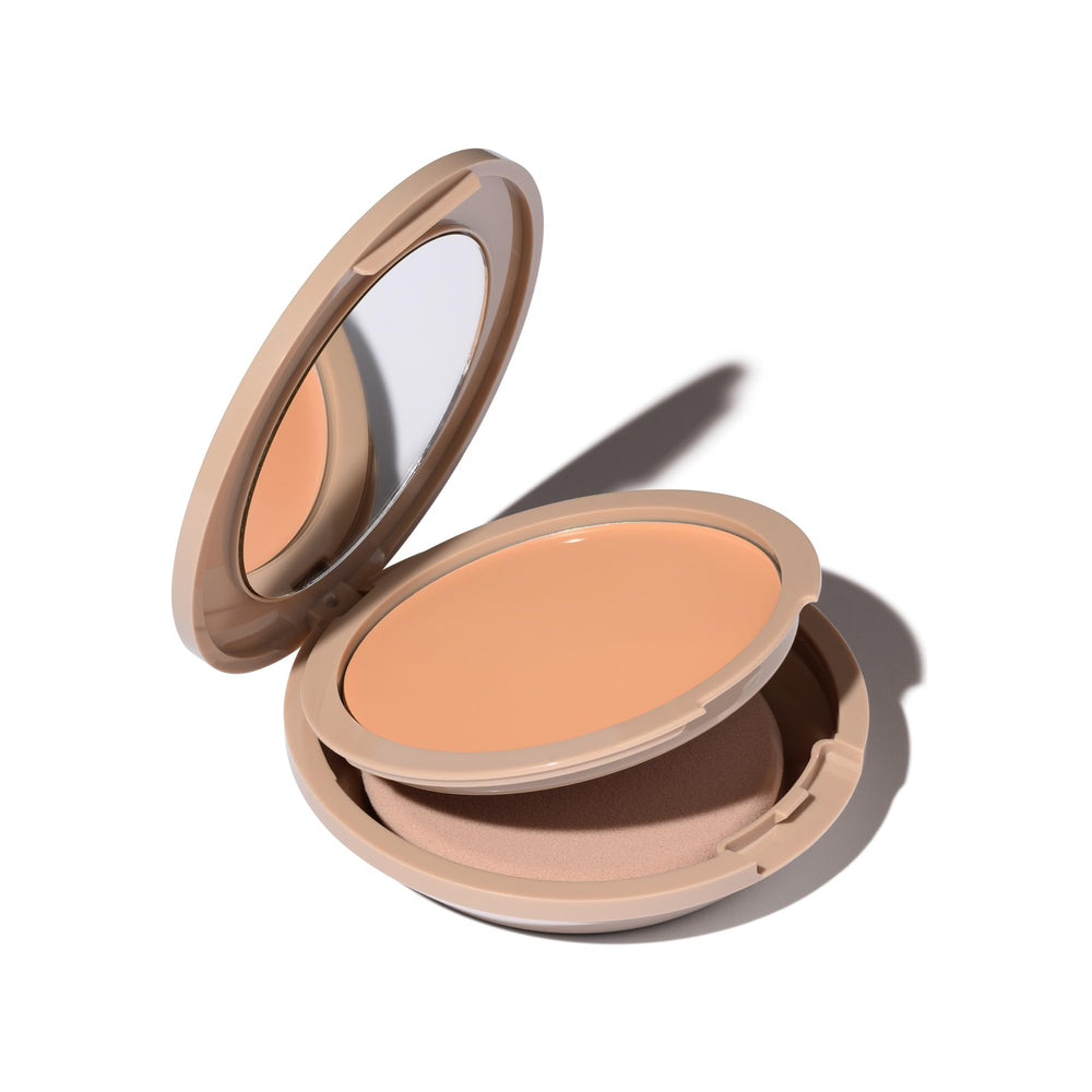 No Makeup Makeup Foundation Light swatch showing natural, adaptive shade match.
