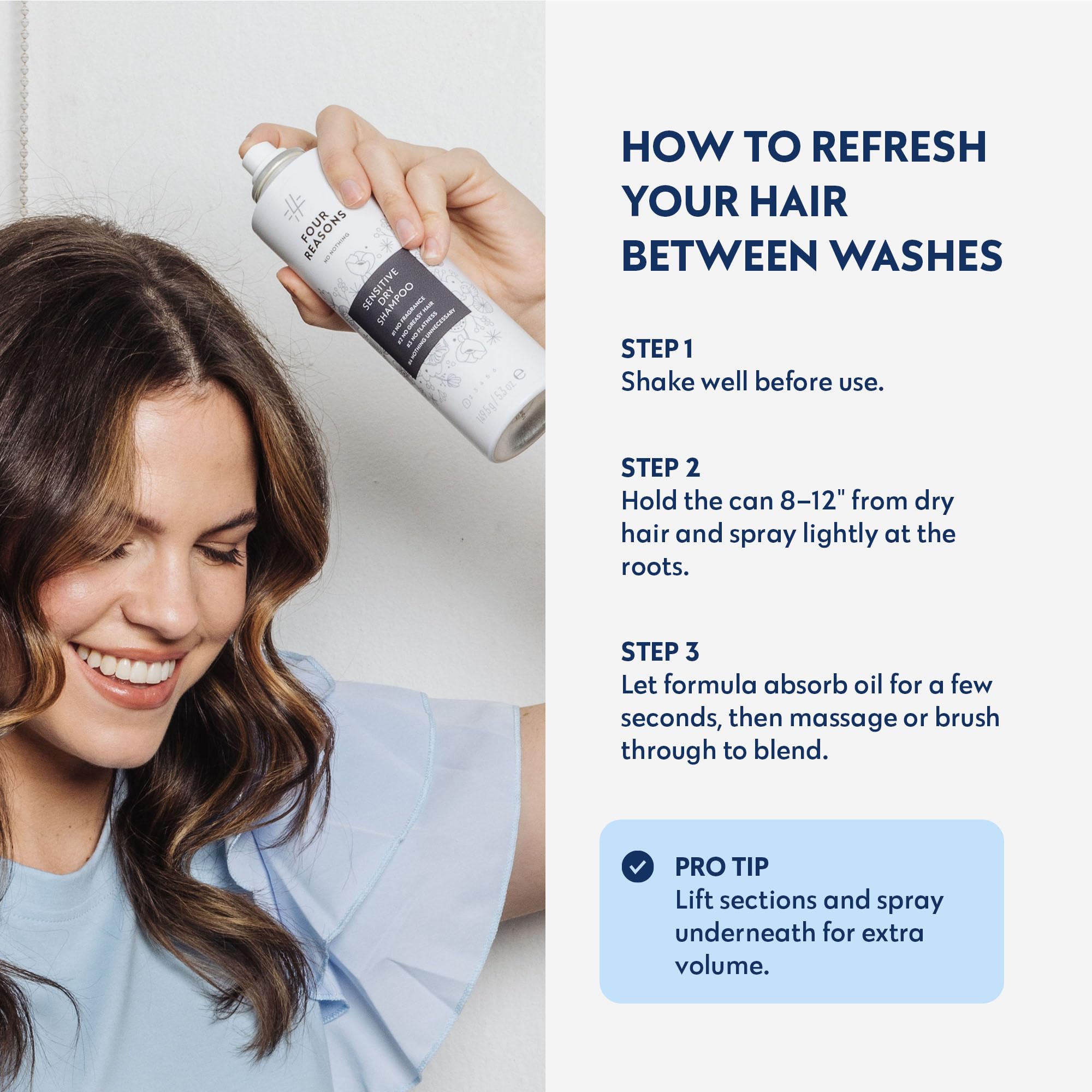Vegan, talc-free formula on label highlights cruelty-free ingredients.
