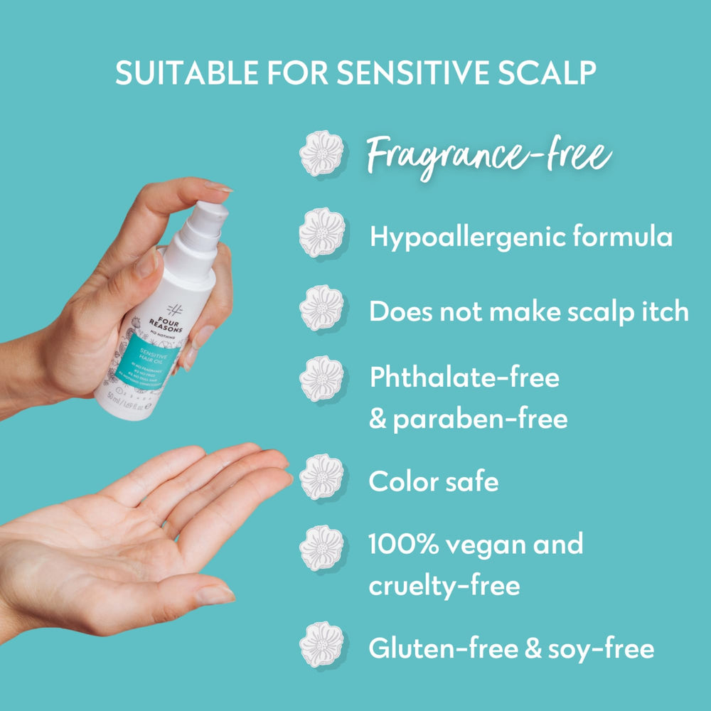 No Nothing Hair Oil vegan and cruelty-free label indicating ethical choice
