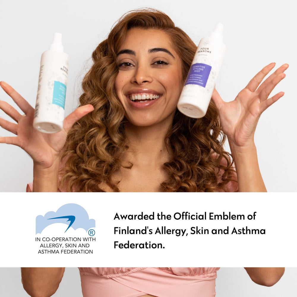No Nothing Moisture Mist fragrance-free label communicates hypoallergenic formula.