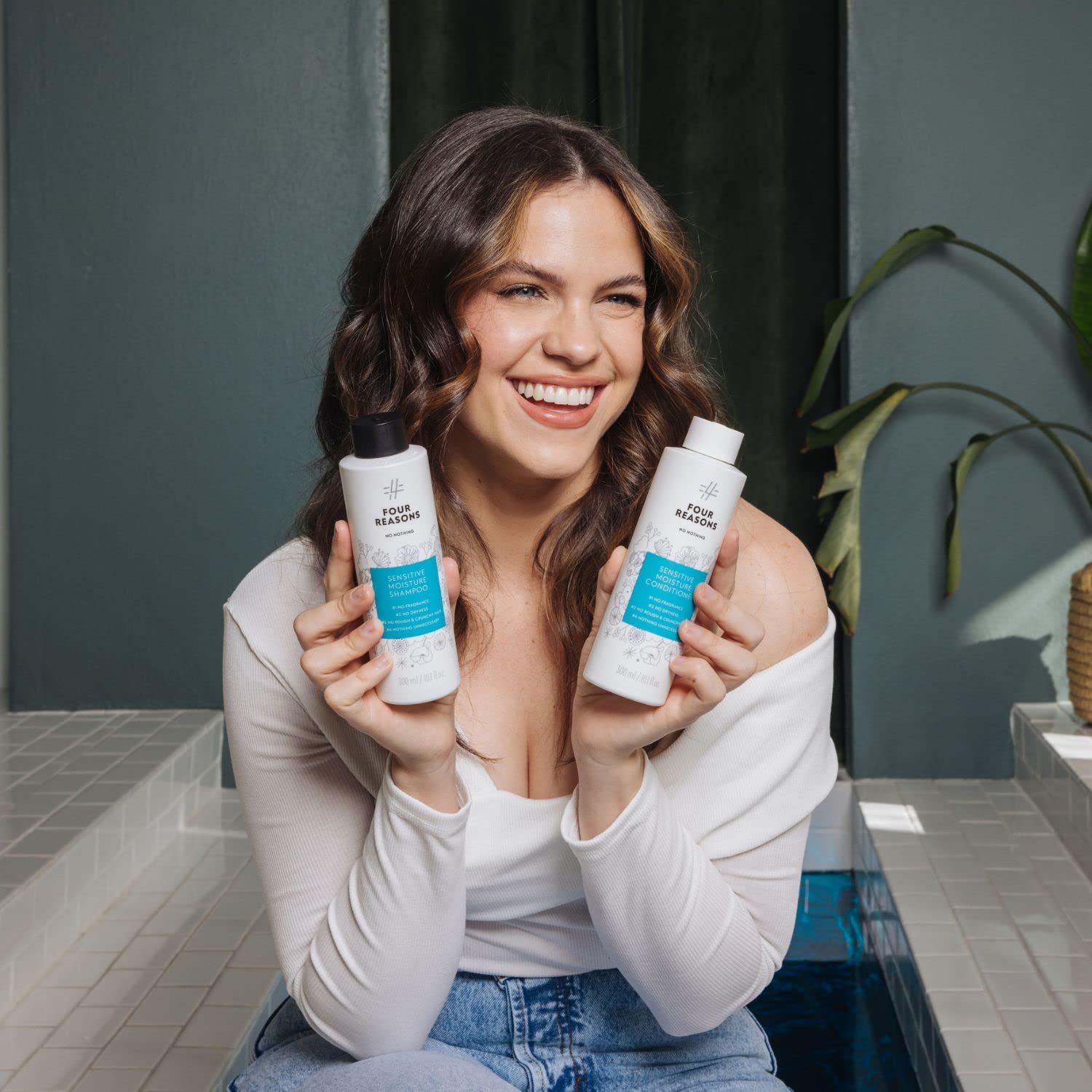 No Nothing recyclable bio-based bottle supports eco-friendly hair care.
