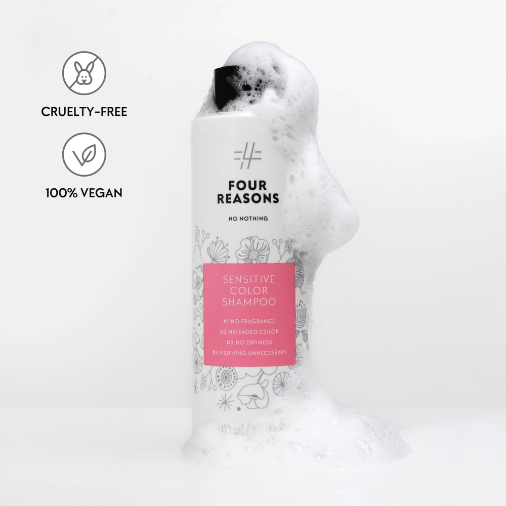 No Nothing Sensitive Shampoo ingredients highlighting conditioning without stripping natural oils.