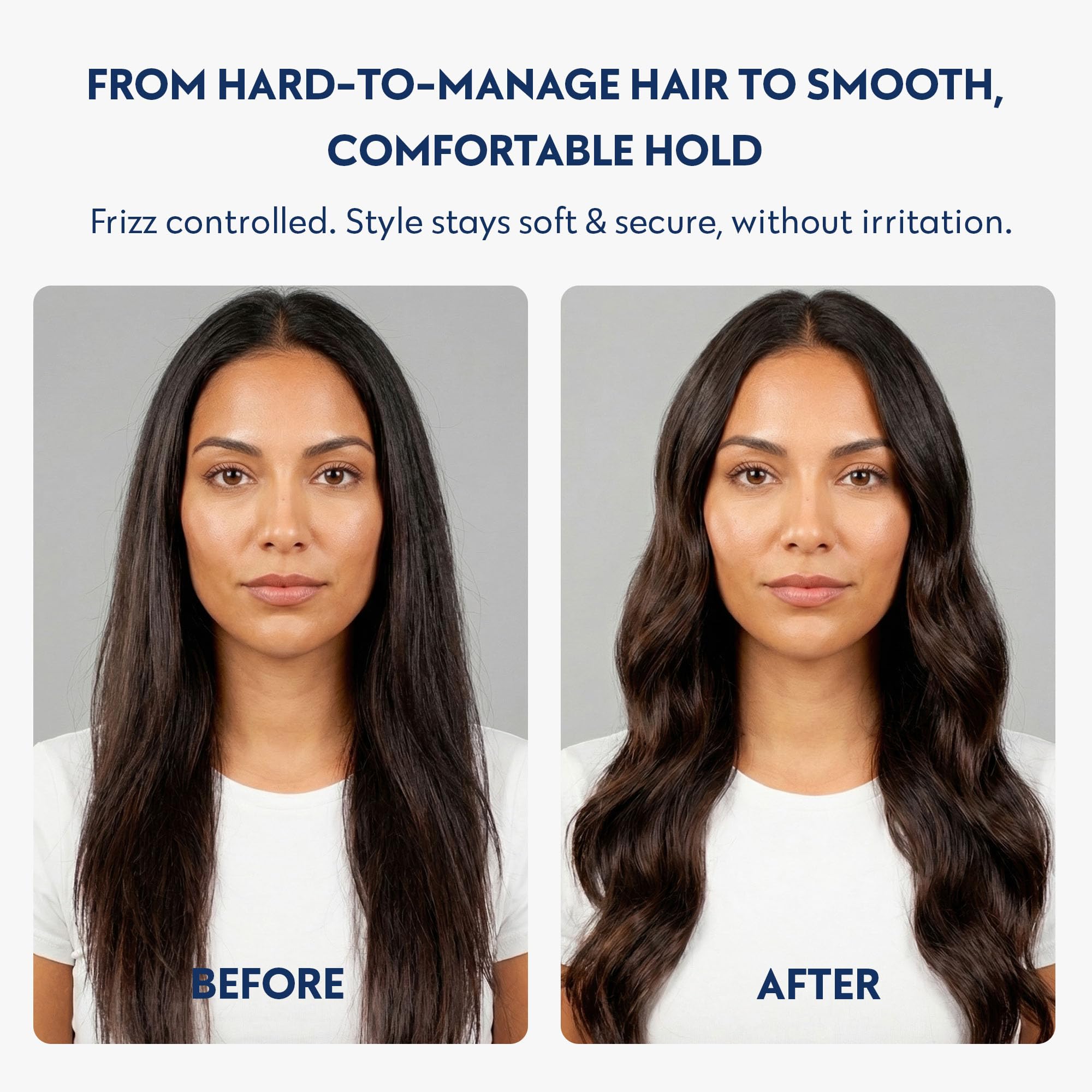No Nothing Strong Hairspray spray action showing precise dispersion.