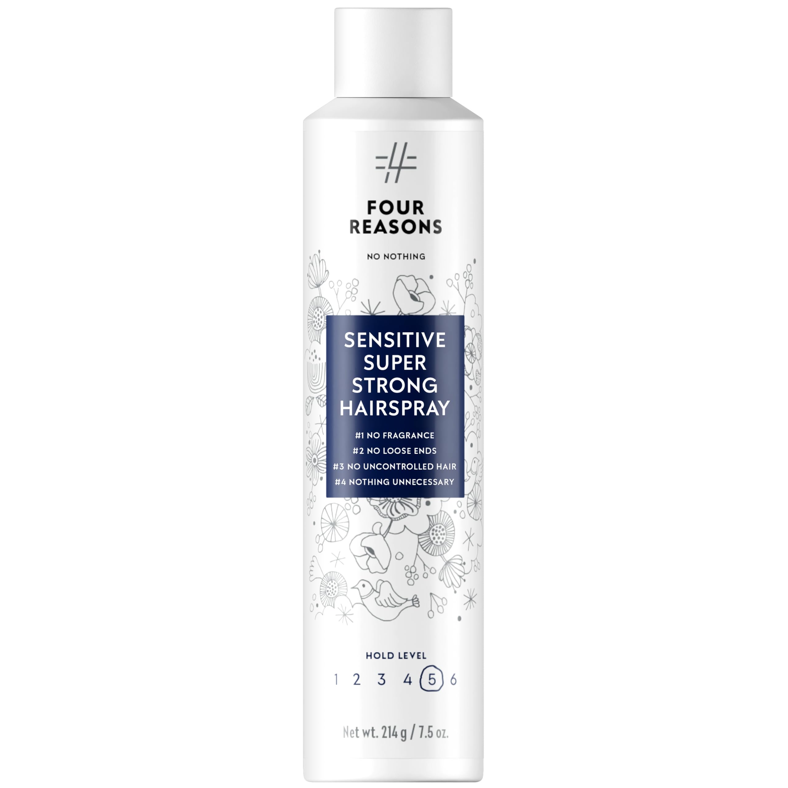 No Nothing super strong hairspray bottle for extra hold with no crunch