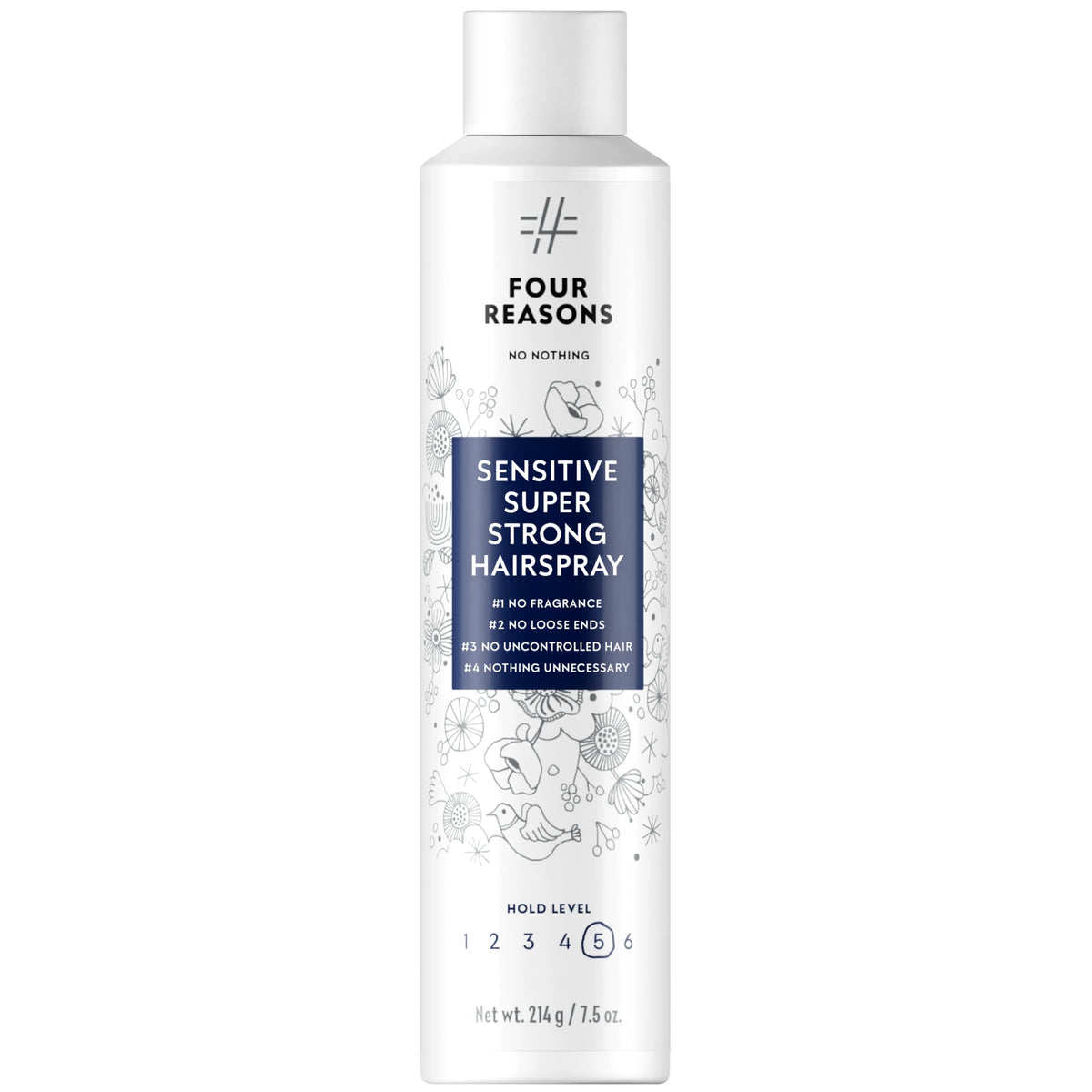 No Nothing super strong hairspray bottle for extra hold with no crunch