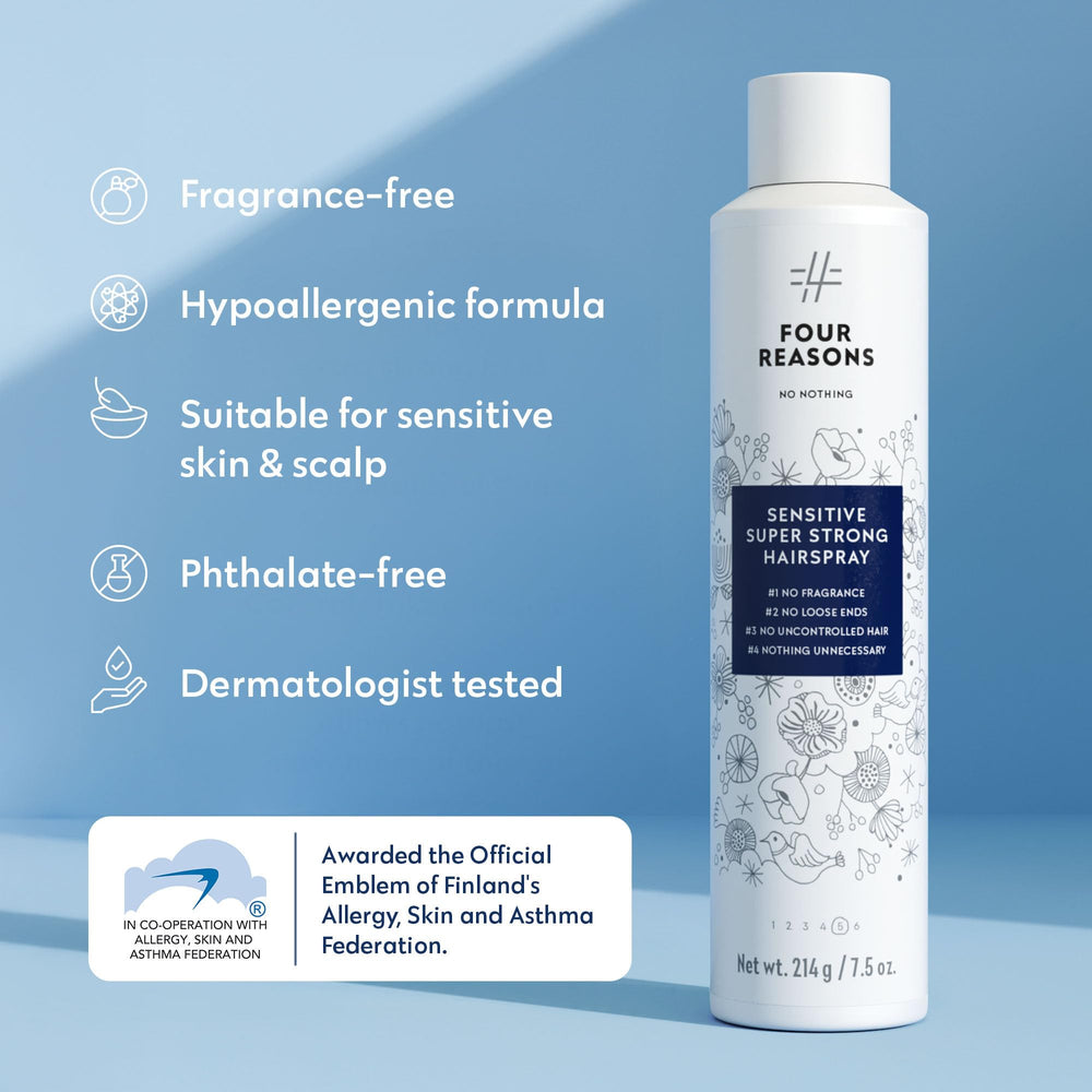 No Nothing UV-protection hairspray guards shine under sun