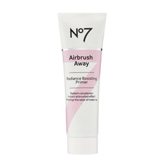 No7 Airbrush Away primer iluminador para piel radiante y suave.