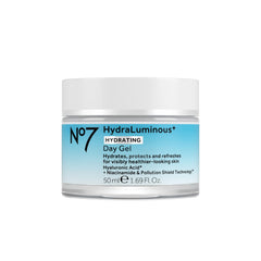 No7 HydraLuminous assault bote hidratante para piel suave y nutrida