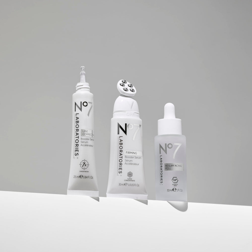 No7 Firming Booster applicator pump ready for precise, mess-free application