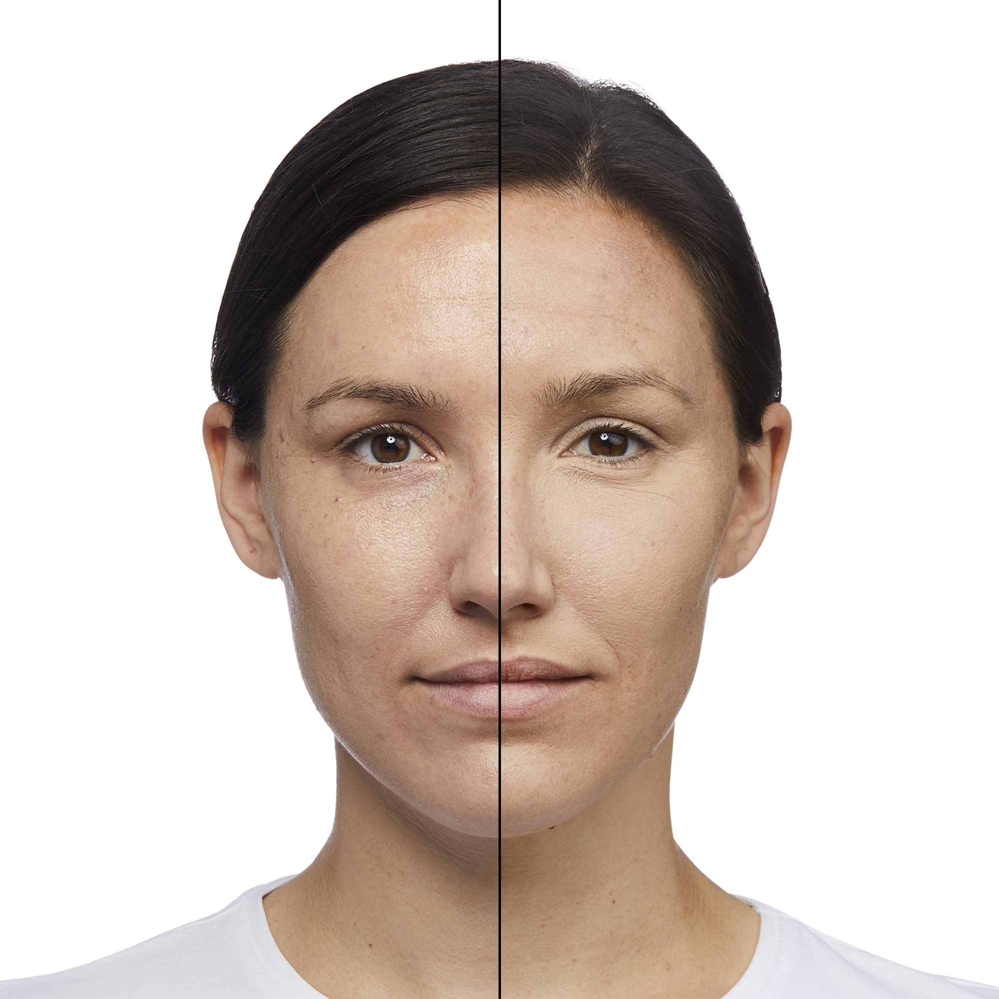 Resultado natural con No7 Lift & Luminate, maquillaje diario con acabado ligero a medio.