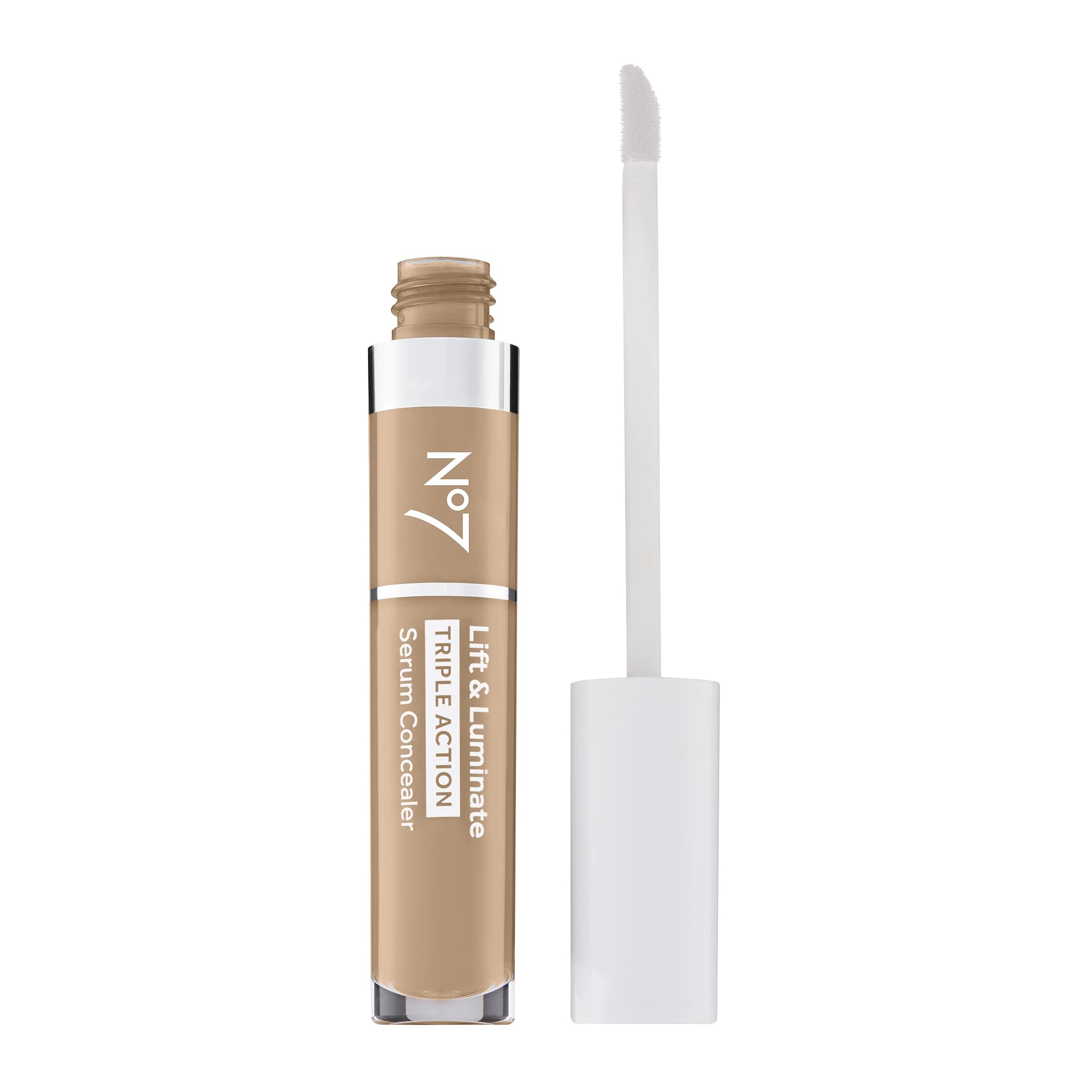 Envase de 8 ml de No7 Lift y Luminate para retoques diarios.