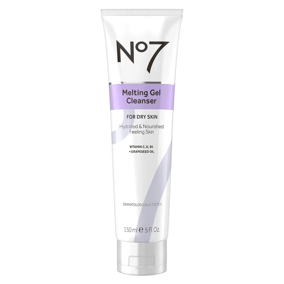 No7 desmaquillante gel en botella, limpia suavemente sin resecar la piel.