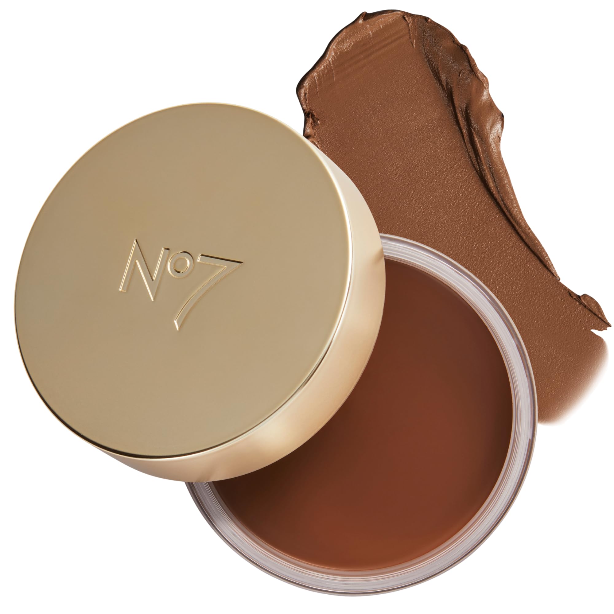 No7 Pro Artist Soft Glow Cream Bronzer desliza suavemente para un brillo natural.