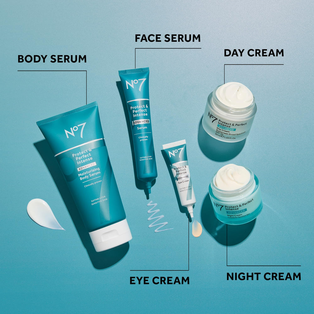 No7 Protect & Perfect Intense SPF 30 glow under sun scene