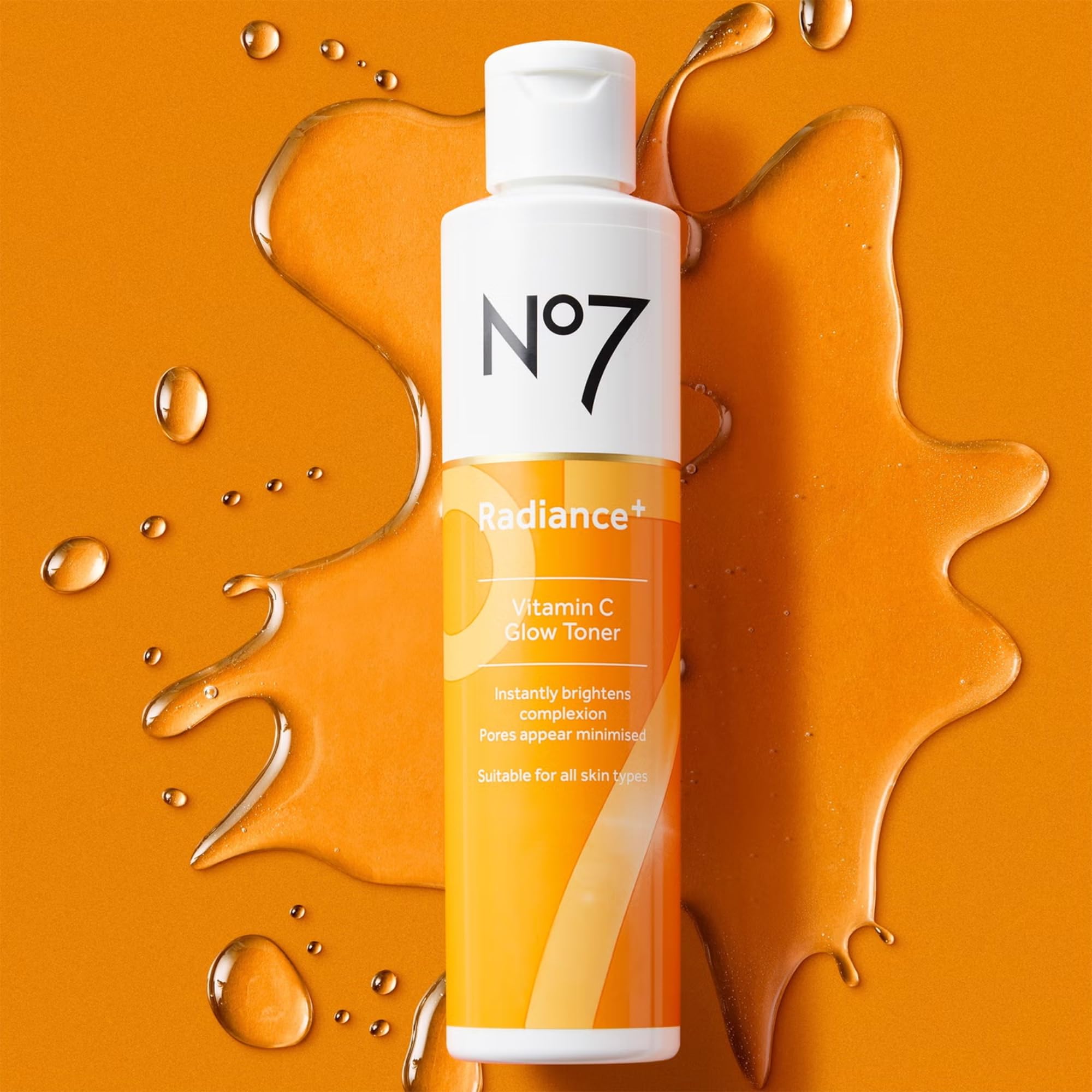 No7 Radiance+ ingredientes-corteza-de-sauce-aloe-vera, suaviza e hidrata naturalmente.