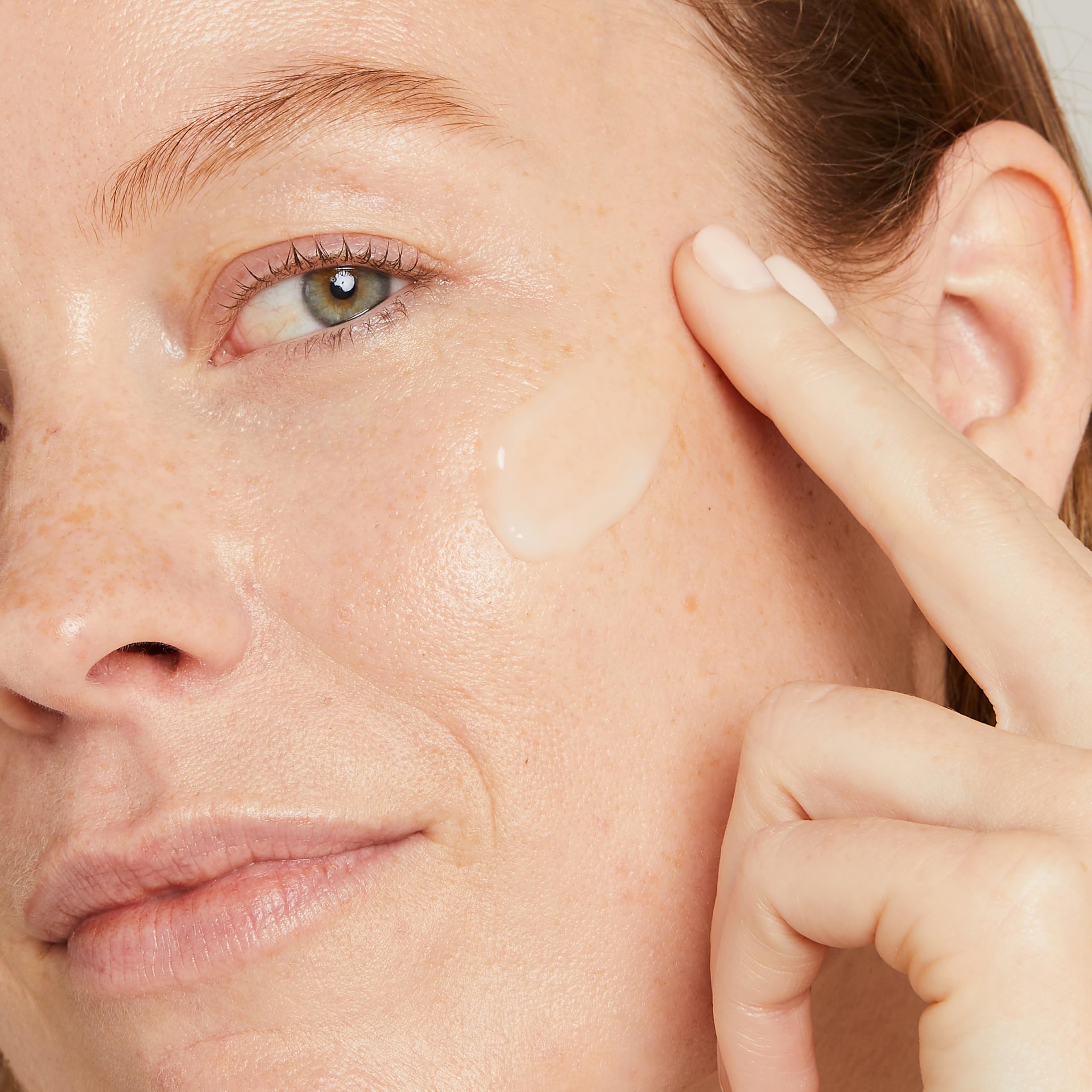 No7 Restore & Renew serum closeup texture shows lightweight gel formula