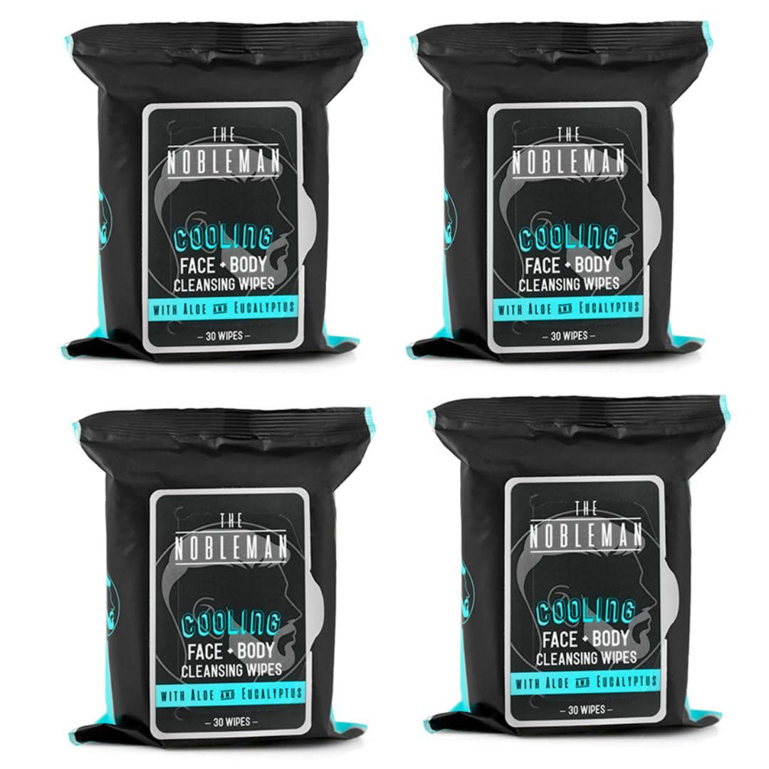 Toallitas Nobleman frente-del-paquete para frescura inmediata