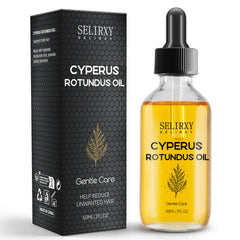 Nodfens Cyperus Rotundus oil bottle for gentle post-removal care and smoother skin.